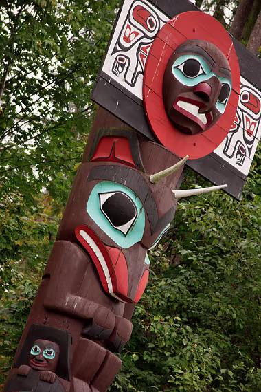 Brockton Point Totem null